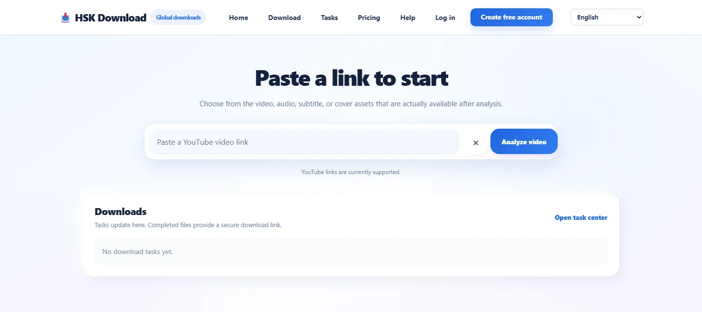 Desktop transcript review workflow