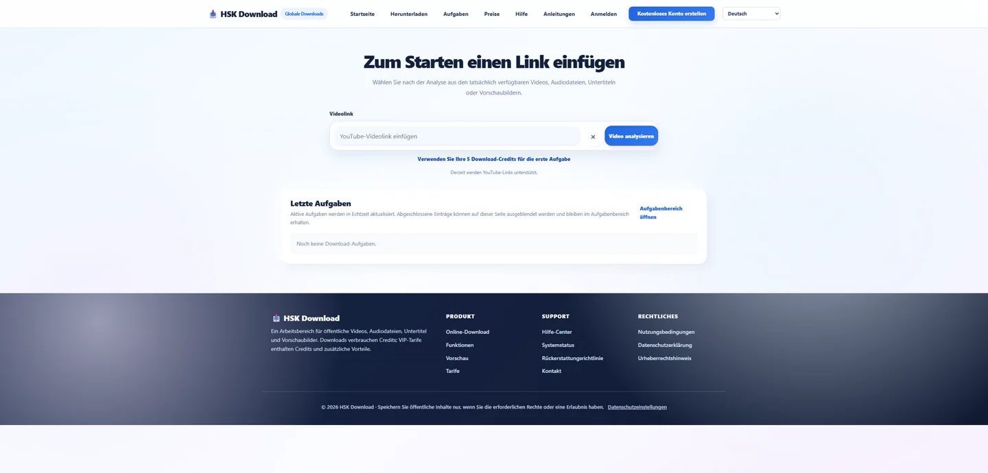 yt mp4: echte deutsche Downloadseite vom 2026-07-29