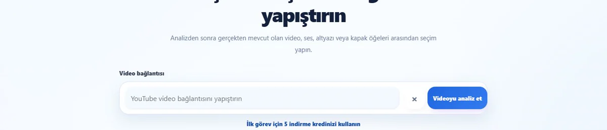 yt mp3: gerçek Türkçe bağlantı alanı ve analiz işlemi
